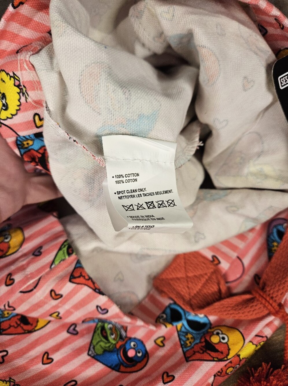Sesame Street canvas tote bag - Picture 6 of 6